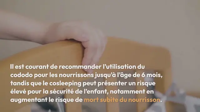 Video thumbnail for Le cododo et le cosleeping : quelle différence ?