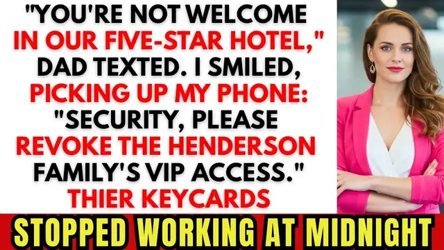 'Video thumbnail for My Parents Banned Me From Their Hotel - But Unaware I Own The Chain'