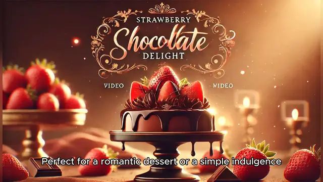 'Video thumbnail for Strawberry Chocolate Delight '