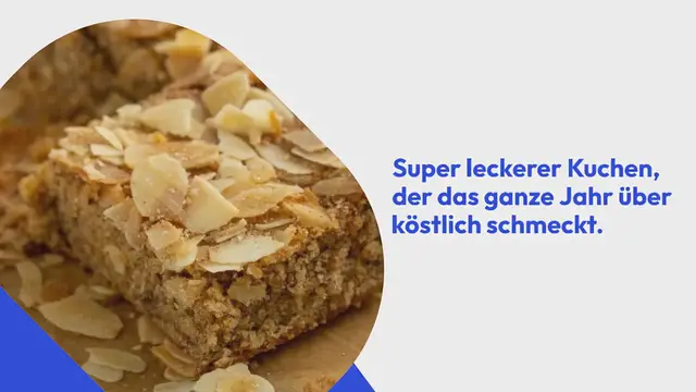 Video thumbnail for Mandelkuchen vom Blech – mit leckerem Zimt-Zucker Topping