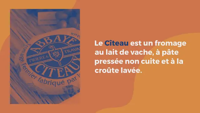 Video thumbnail for Cîteaux : fromage au lait de vache à pâte pressée non cuite