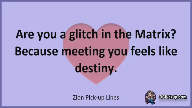 Video thumbnail for Zion - Pickup-Lines & Rizz for Him & for Her