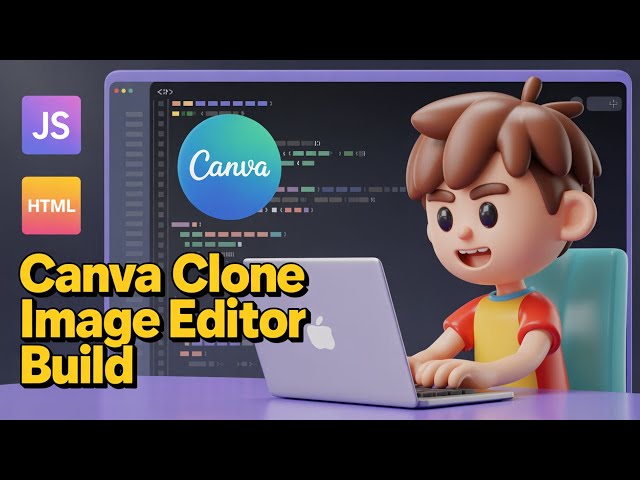 Video thumbnail for Build a Canva Clone Bulk Image Watermark Editor to Add Text Watermark on Multiple Images in Browser