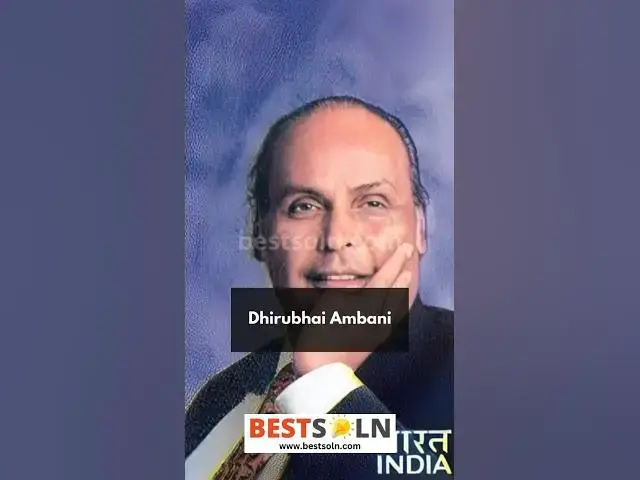 Video thumbnail for Dhirubhai Ambani, Triumph of Vision #shorts #dhirubhaiambani #relianceindustries #story #motivation
