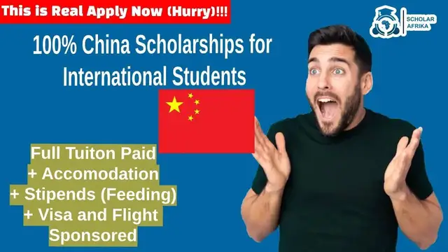 'Video thumbnail for 100% China Scholarships for International Students | Fully Funded'
