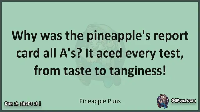 Video thumbnail for Pineapple - Jokes, Puns, Wordplays, and Laughter