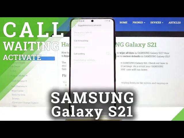 'Video thumbnail for How to Activate Call Waiting on SAMSUNG Galaxy S21 – Enable Call Waiting'