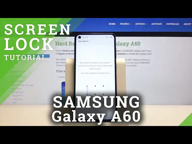 'Video thumbnail for How to Set Up Different Screen Lock in Samsung Galaxy A60 - Change Lock Method'
