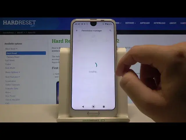 Video thumbnail for SHARP Aquos R2 App Settings - Manage Apps Permissions