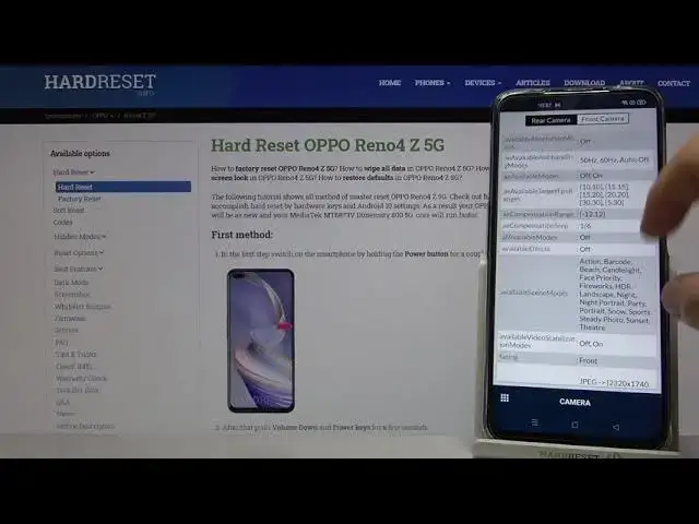 'Video thumbnail for CPUZ Pro Benchmark on OPPO Reno4 Z 5G – Device Specification'
