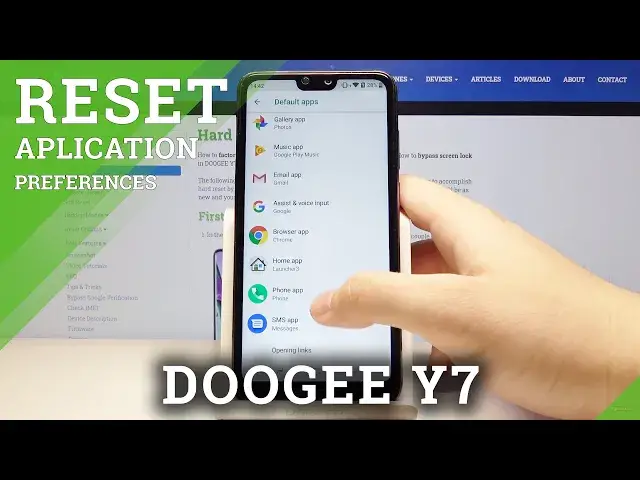 'Video thumbnail for How to Customize Default Apps in DOOGEE  Y7 – Change Default App Settings'