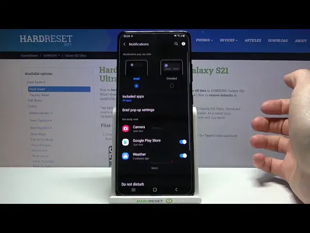 'Video thumbnail for How to Enable Battery Percentage in SAMSUNG Galaxy S21 Ultra – Battery Settings'