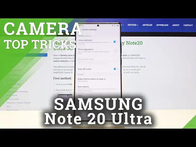 Video thumbnail for Top Tricks for SAMSUNG Galaxy Note20 Ultra Camera – Useful Camera Options