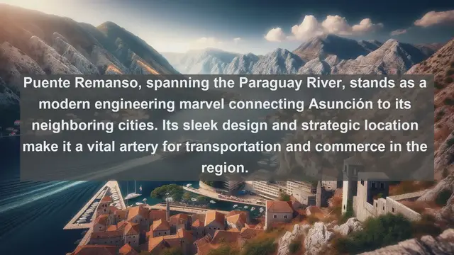 Video thumbnail for Crossing Horizons: Top 10 Famous Bridges in Paraguay Revealed