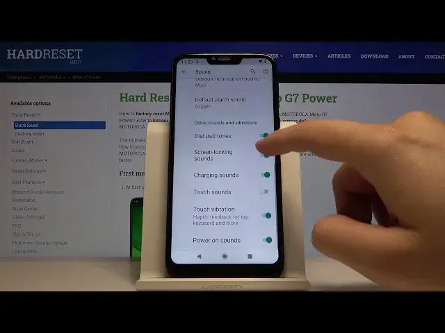 'Video thumbnail for How to Enter Vibration Settings in MOTOROLA Moto G7 Power – Open Vibration Settings'