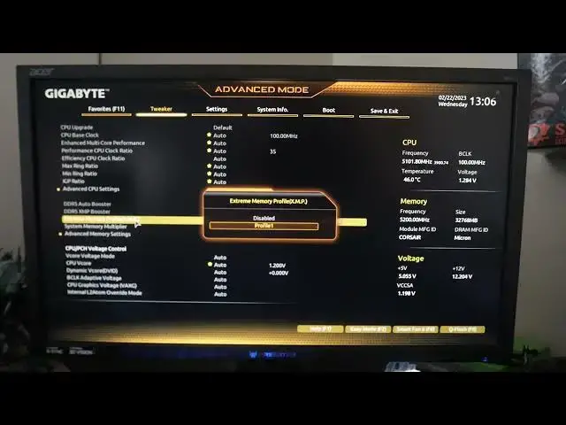 Video thumbnail for How To Enable XMP Profile Gigabyte Z790 Series Motherboard