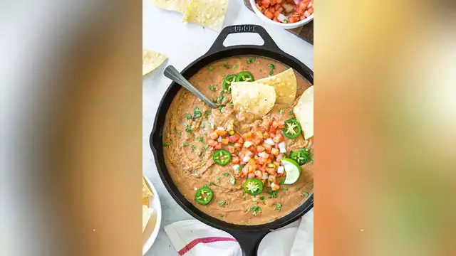 Video thumbnail for bean dip recipe