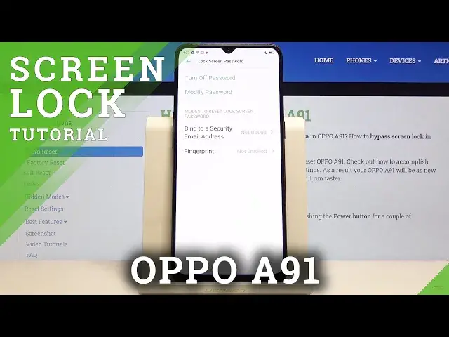 'Video thumbnail for How to Change Lock Method in OPPO A91 – Find Lock Settings'