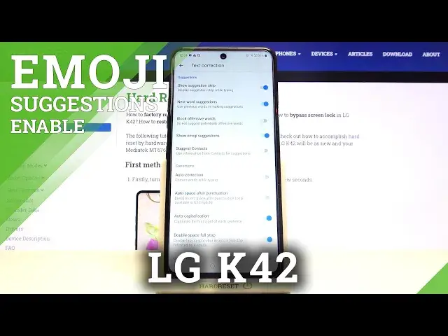 Video thumbnail for Emoji Suggestions - LG K42 & Additional Keyboard Settings