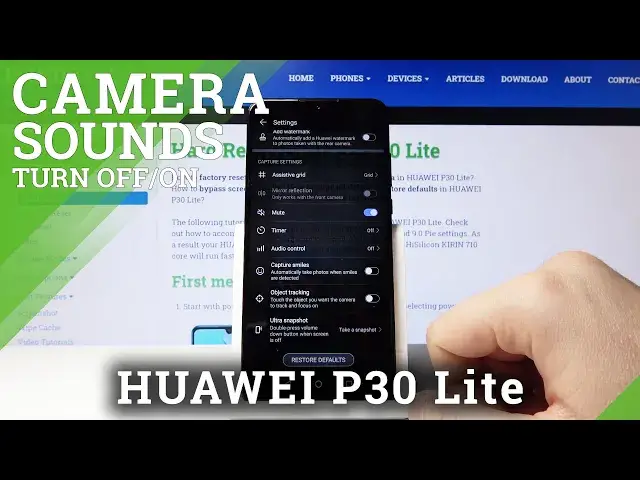 'Video thumbnail for How to Turn Off Camera Sounds in Huawei P30 Lite – Mute All Camera Sounds'