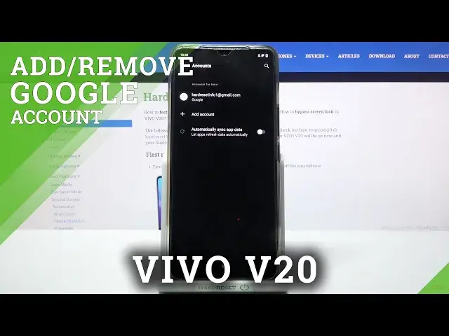 Video thumbnail for How to Add Google Account to VIVO V20 – Log into Google Account