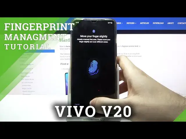 'Video thumbnail for How to Add Fingerprint to VIVO V20 – Scan Fingerprint'