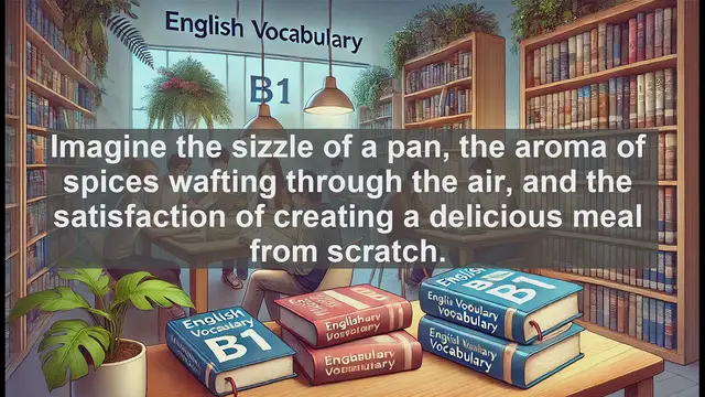 Video thumbnail for 2500 Must Know CEFR B1 Vocabulary - Cooking: More Than Just Food Preparation