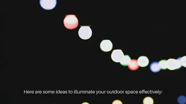 Video thumbnail for Patio Garden Lighting Ideas
