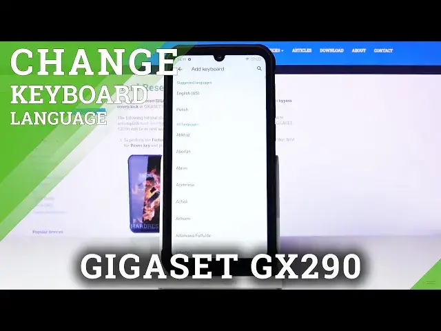 'Video thumbnail for to Change Keyboard Language in GIGASET GX290 – Switch Language'