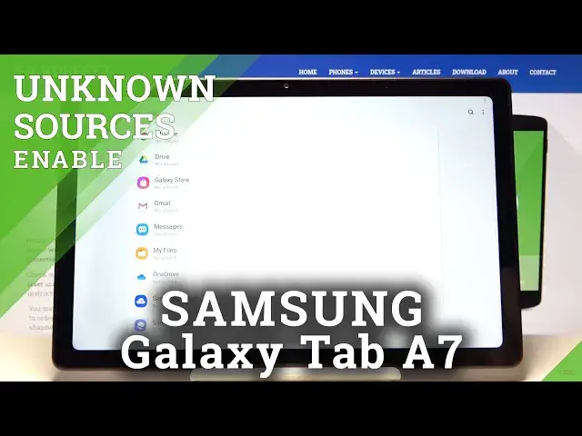 'Video thumbnail for How to Allow Unknown Sources on SAMSUNG Galaxy TAB A7 2020 - Apps Installation'