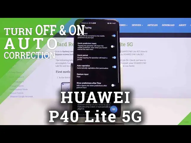 'Video thumbnail for How to Switch On / Off Auto Correction in Huawei P40 Lite 5G – Predictive Text'
