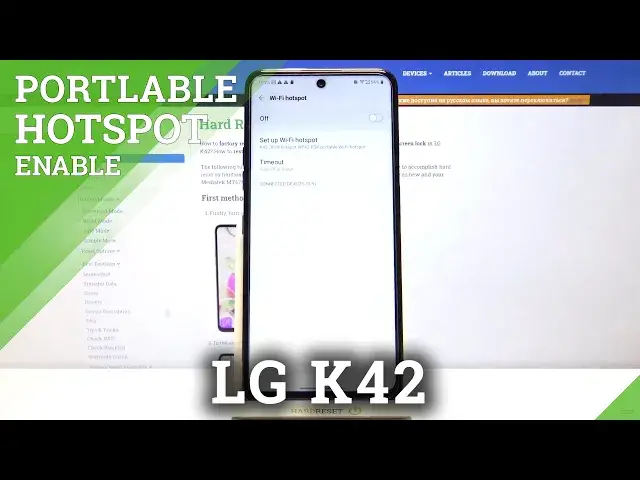 Video thumbnail for How to Activate Portable Hotspot in LG K42 – Network Access Point