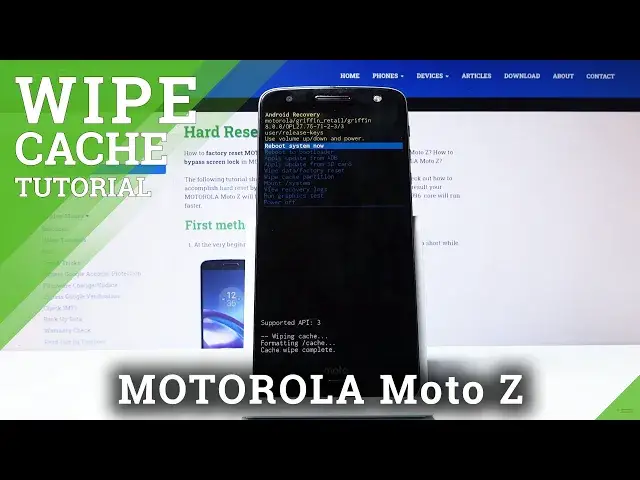 'Video thumbnail for How to Wipe Cache in Motorola Moto Z – Remove Cache Files'