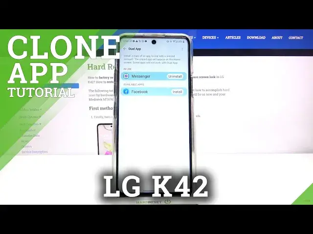 Video thumbnail for LG K42 and Dual Apps Mode - Clone App Feature