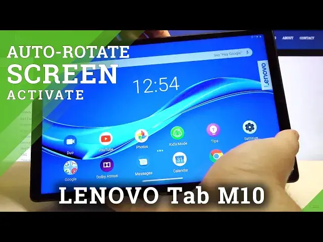 'Video thumbnail for How to Disable Screen Rotation Feature in Lenovo Tab M10 – Activate Auto Display Rotate'