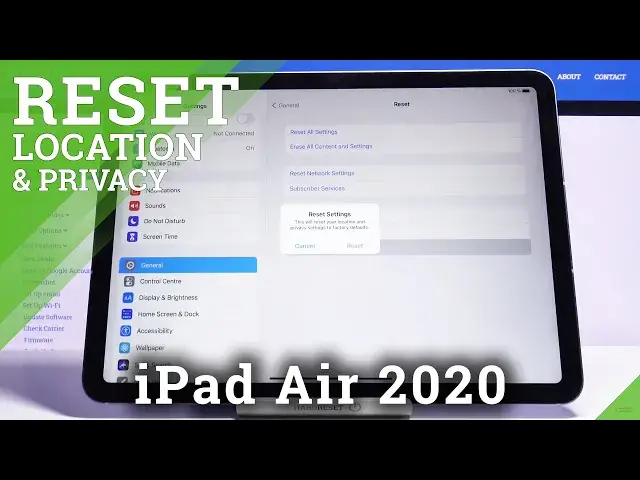 'Video thumbnail for How to Reset Location & Privacy on iPad Air 2020 – Restore Privacy Settings'