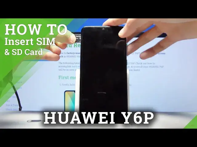 Video thumbnail for How to Insert Nano SIM into HUAWEI Y6P - Micro SD Installation