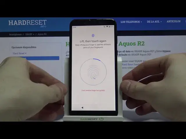 Video thumbnail for How to Add Fingerprint to SHARP Aquos R2 – Set Lock Screen Method