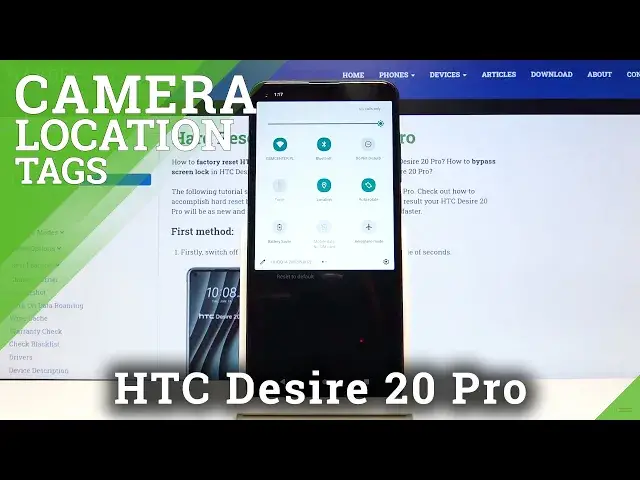 Video thumbnail for How to Enable Camera Location Tags in HTC Desire 20 Pro