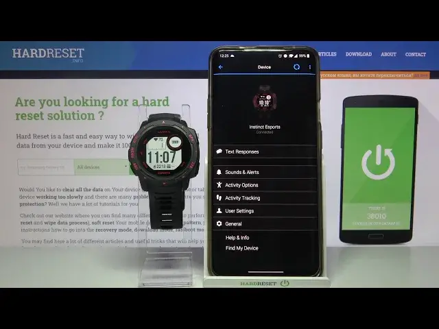 Video thumbnail for How to Unpair GARMIN Instinct Esports – Disconnect Devices