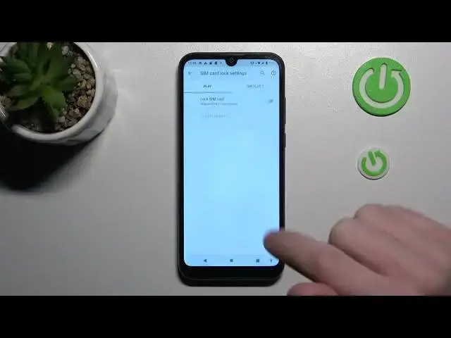 'Video thumbnail for How to Add Secure PIN to SIM Card in Motorola Moto E6s - SIM Card Settings'