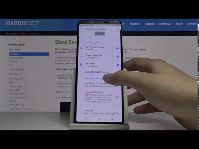 Video thumbnail for How to Enter Notification Settings in SONY Xperia II – Find Notification Section