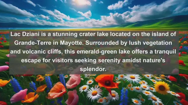 Video thumbnail for Discovering Natural Gems: Top 10 Famous Lakes in Mayotte