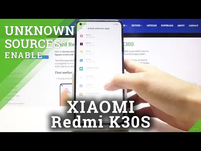 'Video thumbnail for How to Allow Unknown Sources in XIAOMI Redmi K30S – Download Apps from Unknown Sources'