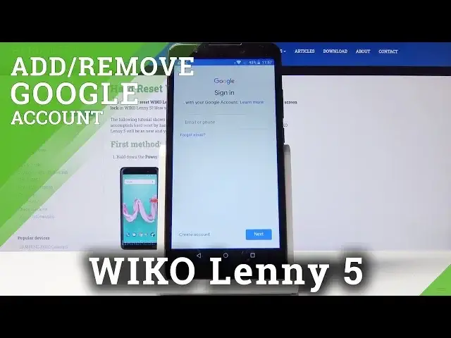 Video thumbnail for How to Add Google Account in WIKO Lenny 5 – Create Google Account