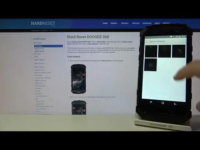 Video thumbnail for Wallpaper Presentation on DOOGEE S60 – Default Wallpaper Showcase