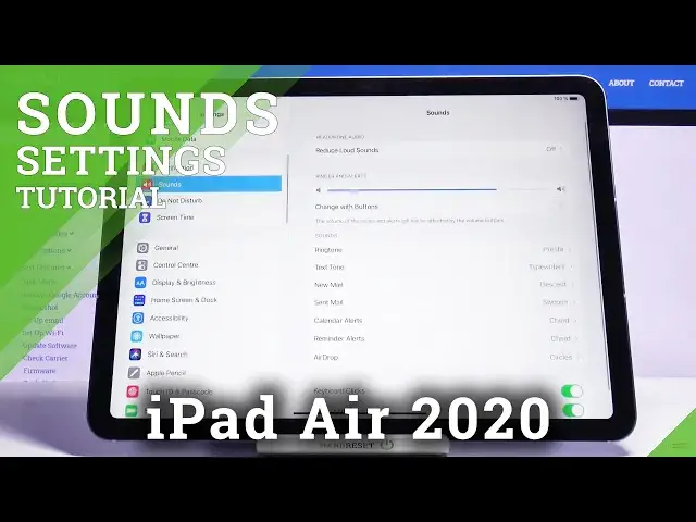 Video thumbnail for How to Reduce Loud Sounds on APPLE iPad Air 2020 – Sound Settings