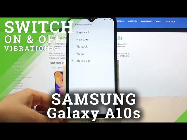 'Video thumbnail for How to Change Vibration Pattern in SAMSUNG Galaxy A10s – Adjust Vibration Settings'