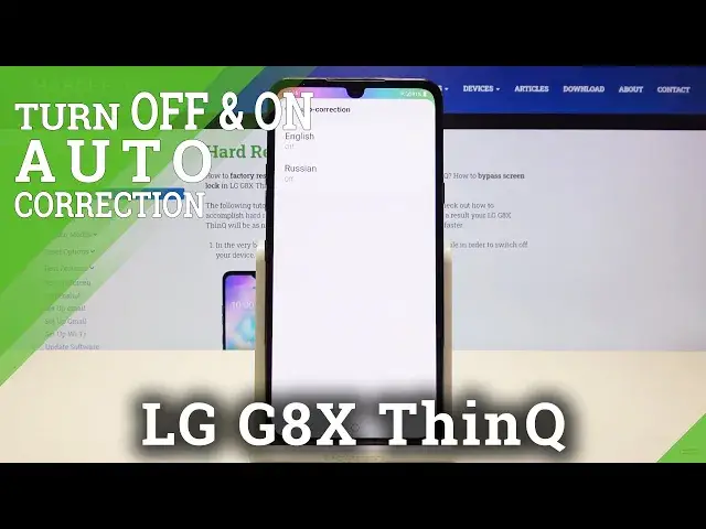 Video thumbnail for Allow Text Correction on LG G8X ThinQ – Correct Text Automatically
