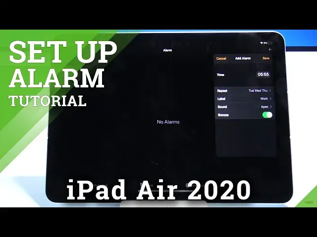 Video thumbnail for How to Set Up Alarm Clock on iPad Air 2020 – Schedule Alarms